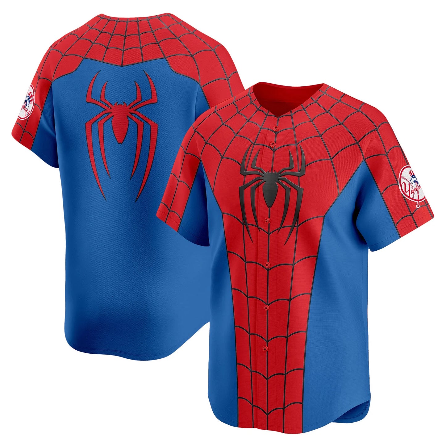 New York Yankees x Spider Man Brand New Day Vapor Premier Limited Jersey - Stitched