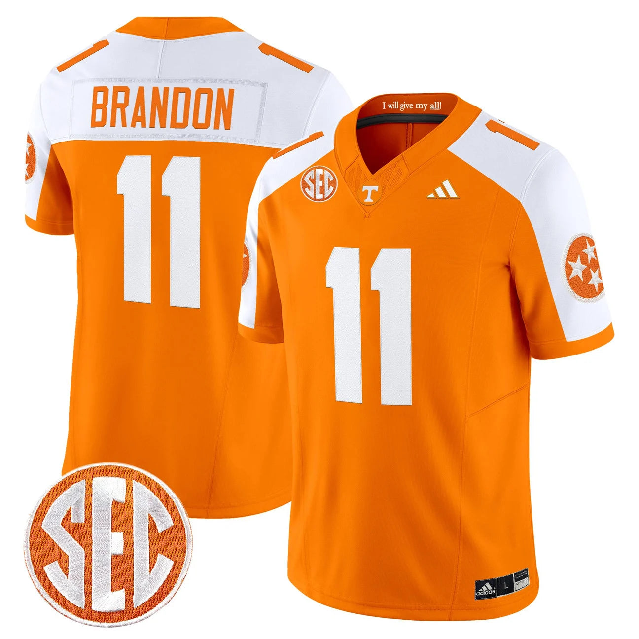 Men's Tennessee Volunteers 2026 Vapor Limited Jersey - All Stitched