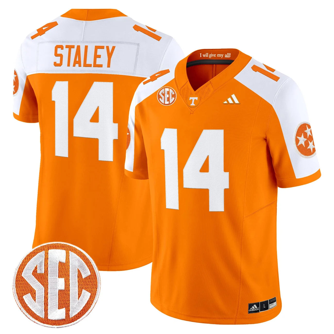 Men's Tennessee Volunteers 2026 Vapor Limited Jersey - All Stitched