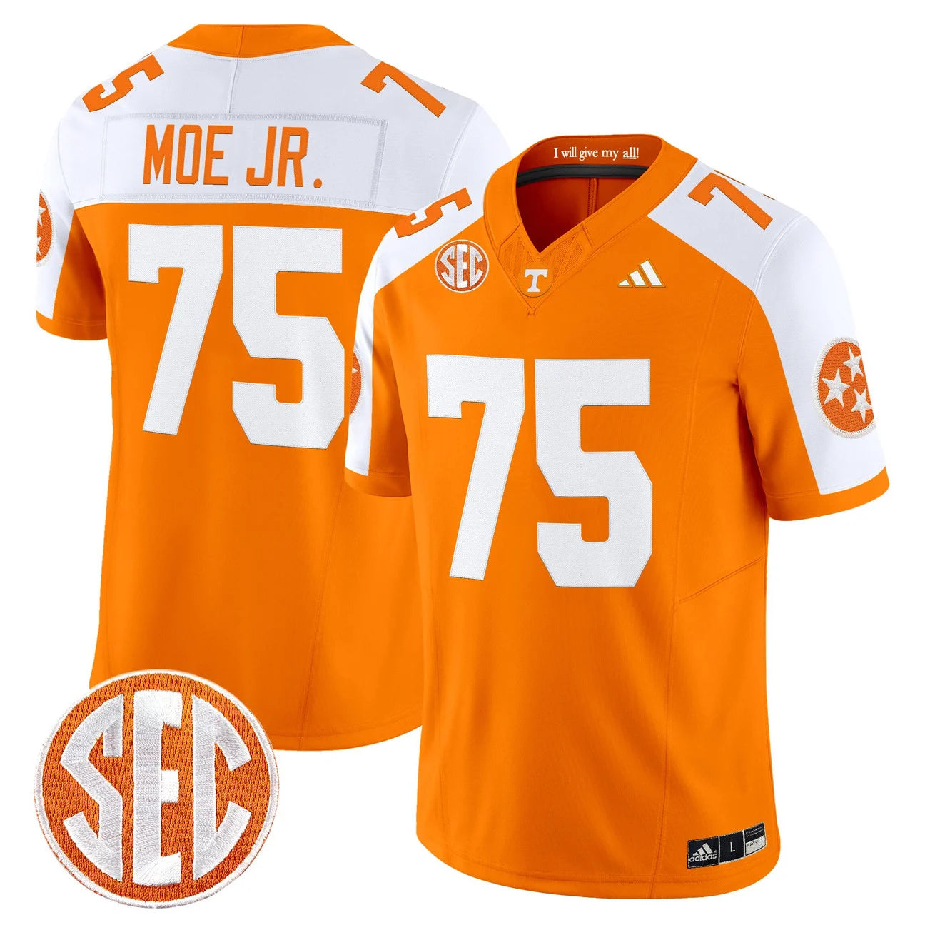 Men's Tennessee Volunteers 2026 Vapor Limited Jersey - All Stitched