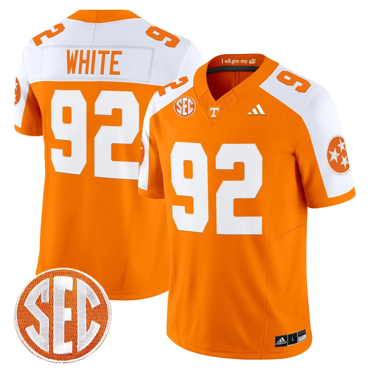 Men's Tennessee Volunteers 2026 Vapor Limited Jersey - All Stitched