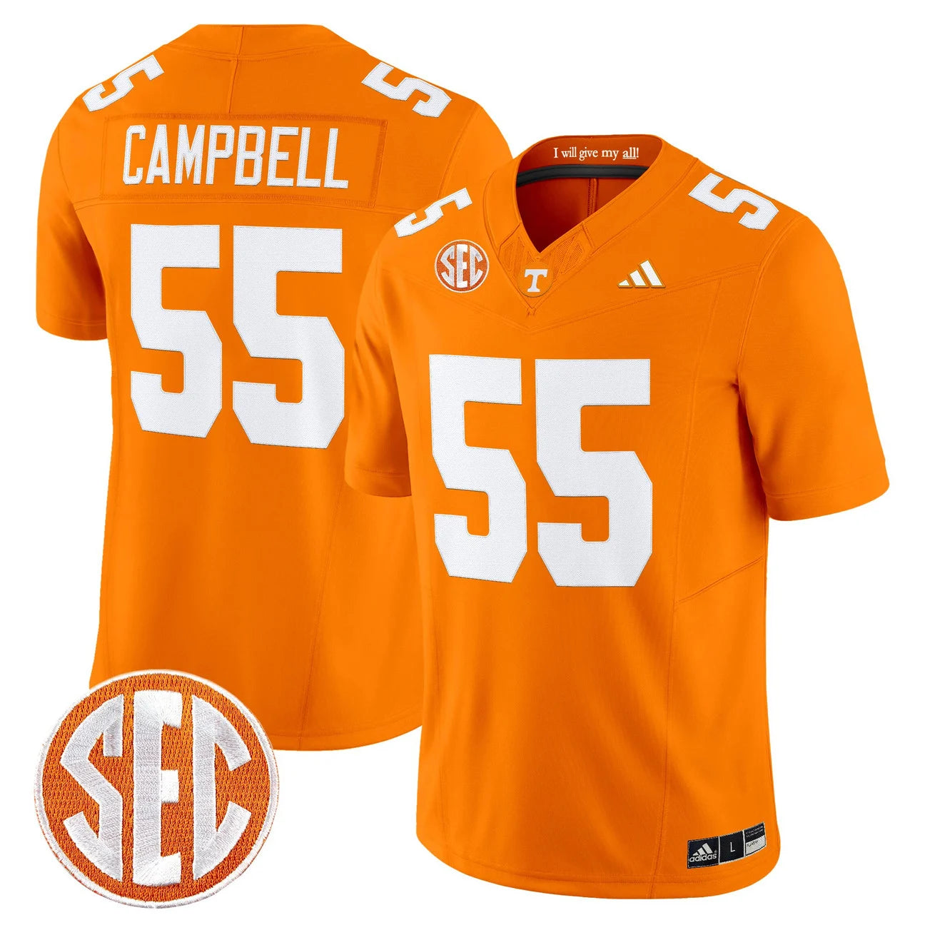 Men's Tennessee Volunteers 2026 Vapor Limited Jersey - All Stitched