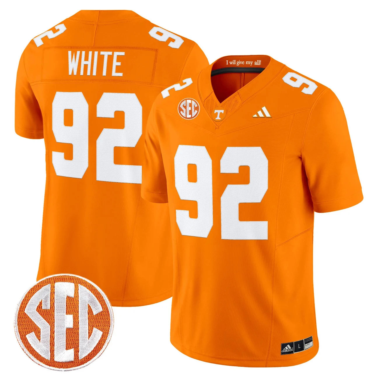Men's Tennessee Volunteers 2026 Vapor Limited Jersey - All Stitched