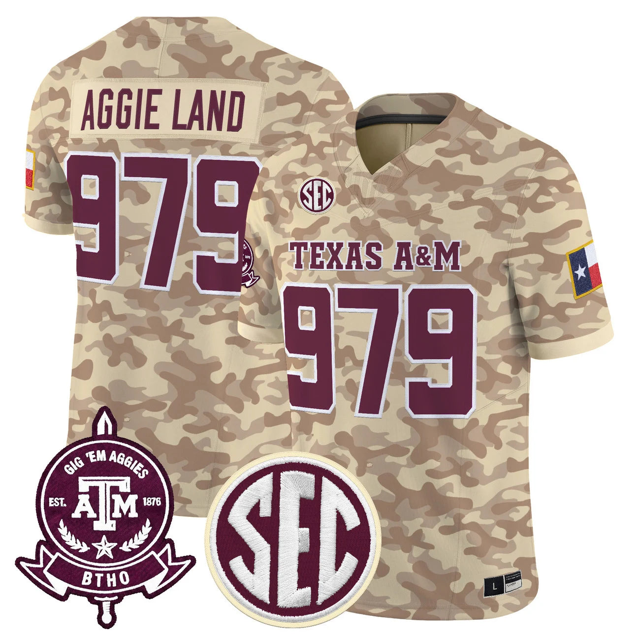 Texas A&M Aggies 2026 'Honor and Support' Jersey
