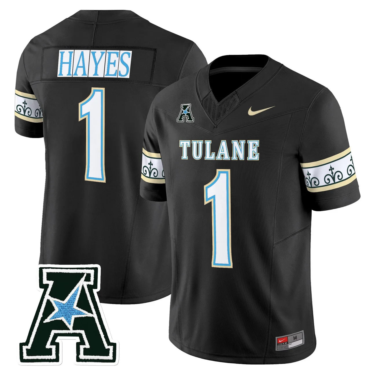 Men's Tulane Green Wave 2025 'City Edition' Vapor Limited Jersey – All Stitched