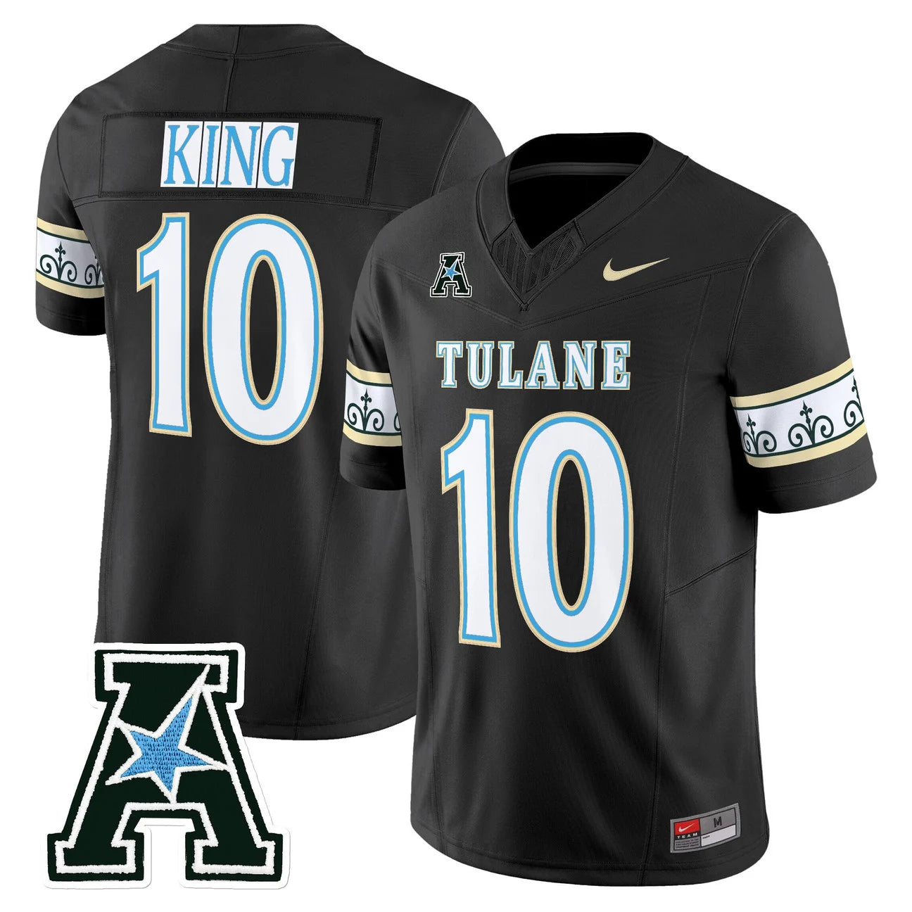 Men's Tulane Green Wave 2025 'City Edition' Vapor Limited Jersey – All Stitched