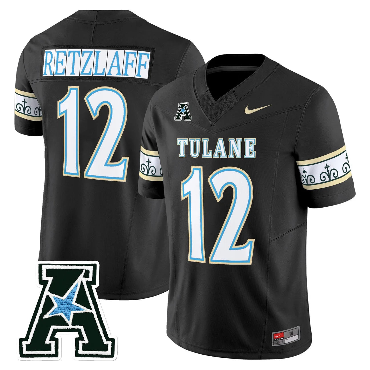 Men's Tulane Green Wave 2025 'City Edition' Vapor Limited Jersey – All Stitched