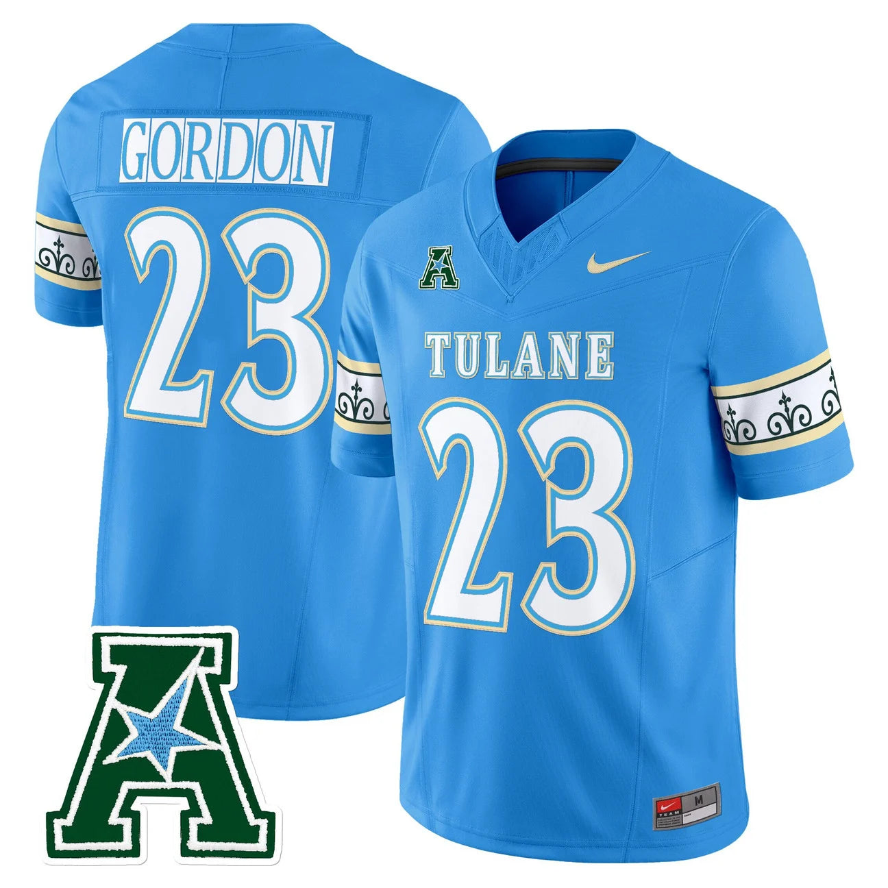 Men's Tulane Green Wave 2025 'City Edition' Vapor Limited Jersey – All Stitched