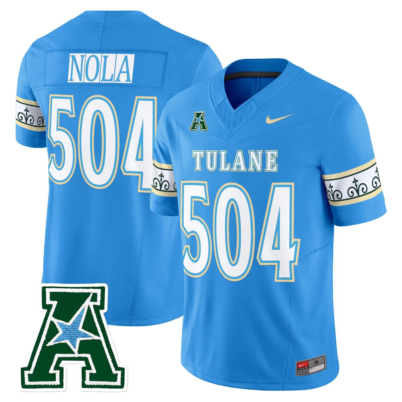 Men's Tulane Green Wave 2025 'City Edition' Vapor Limited Jersey