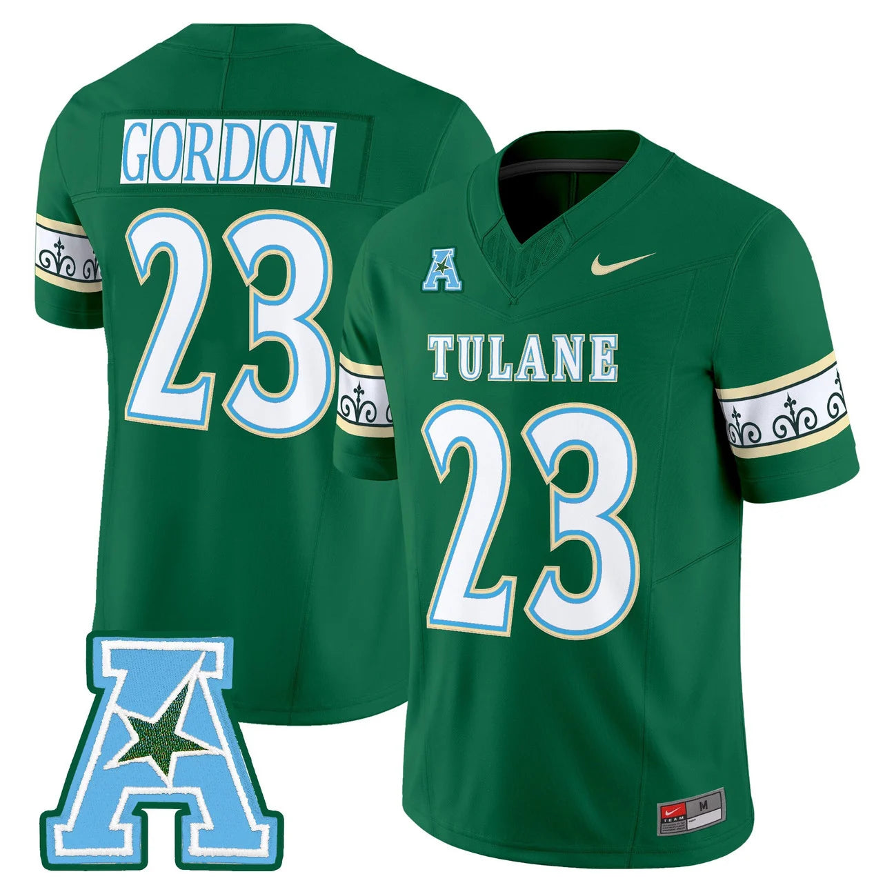 Men's Tulane Green Wave 2025 'City Edition' Vapor Limited Jersey – All Stitched