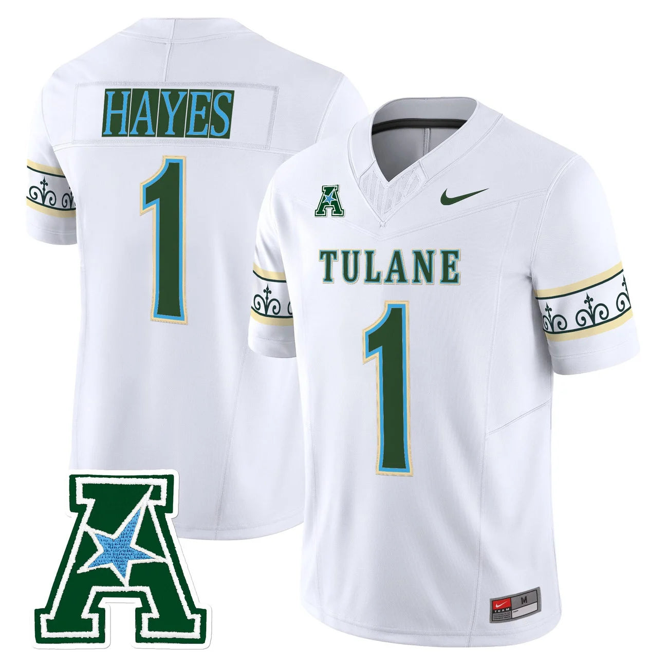 Men's Tulane Green Wave 2025 'City Edition' Vapor Limited Jersey – All Stitched
