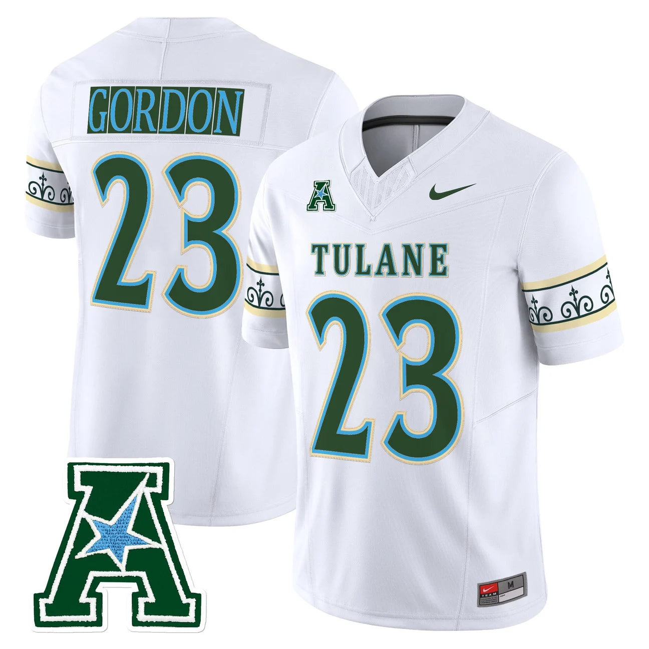 Men's Tulane Green Wave 2025 'City Edition' Vapor Limited Jersey – All Stitched