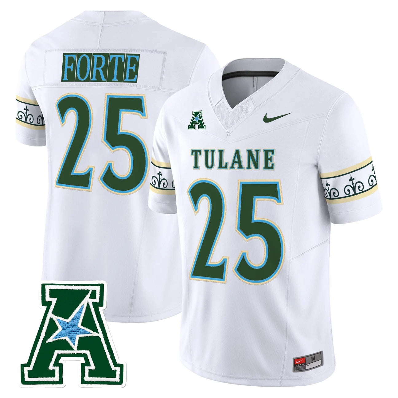 Men's Tulane Green Wave 2025 'City Edition' Vapor Limited Jersey – All Stitched
