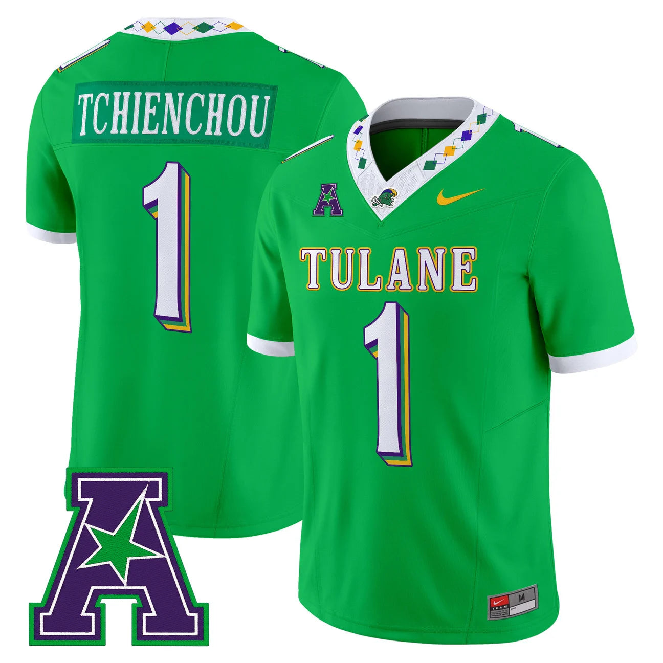 Tulane Green Wave 2026 'City Edition' Vapor Limited Jersey – All Stitched