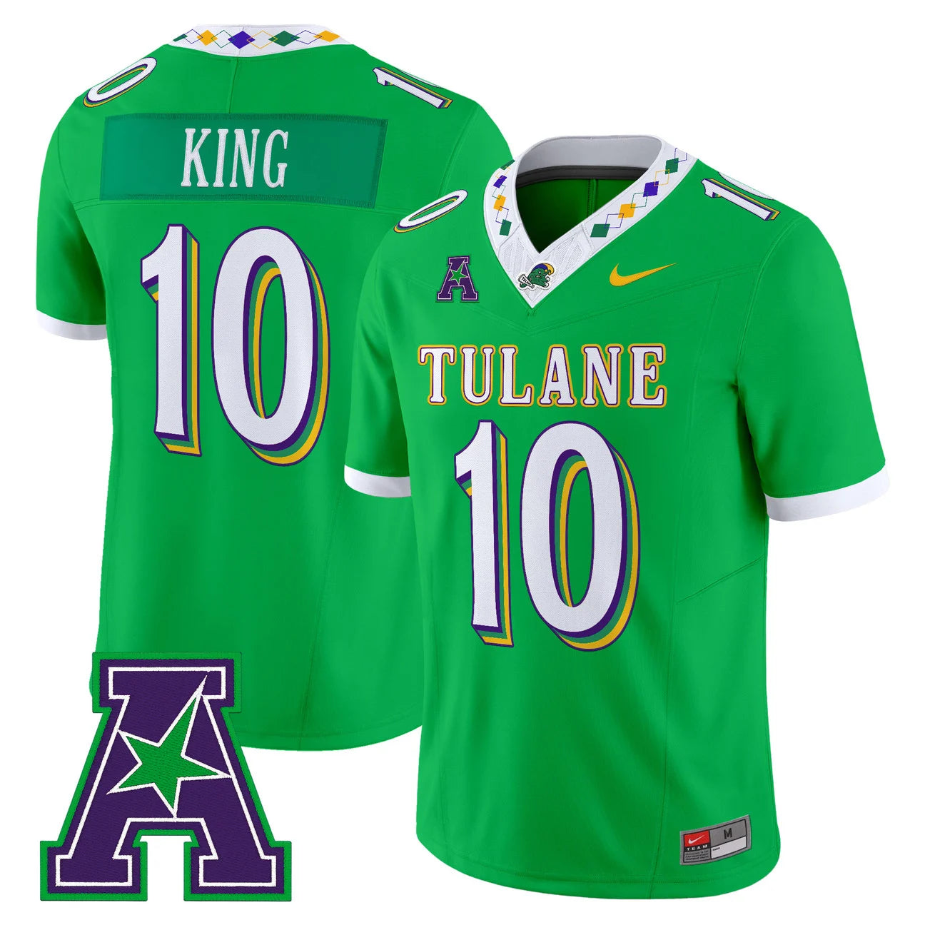 Tulane Green Wave 2026 'City Edition' Vapor Limited Jersey – All Stitched