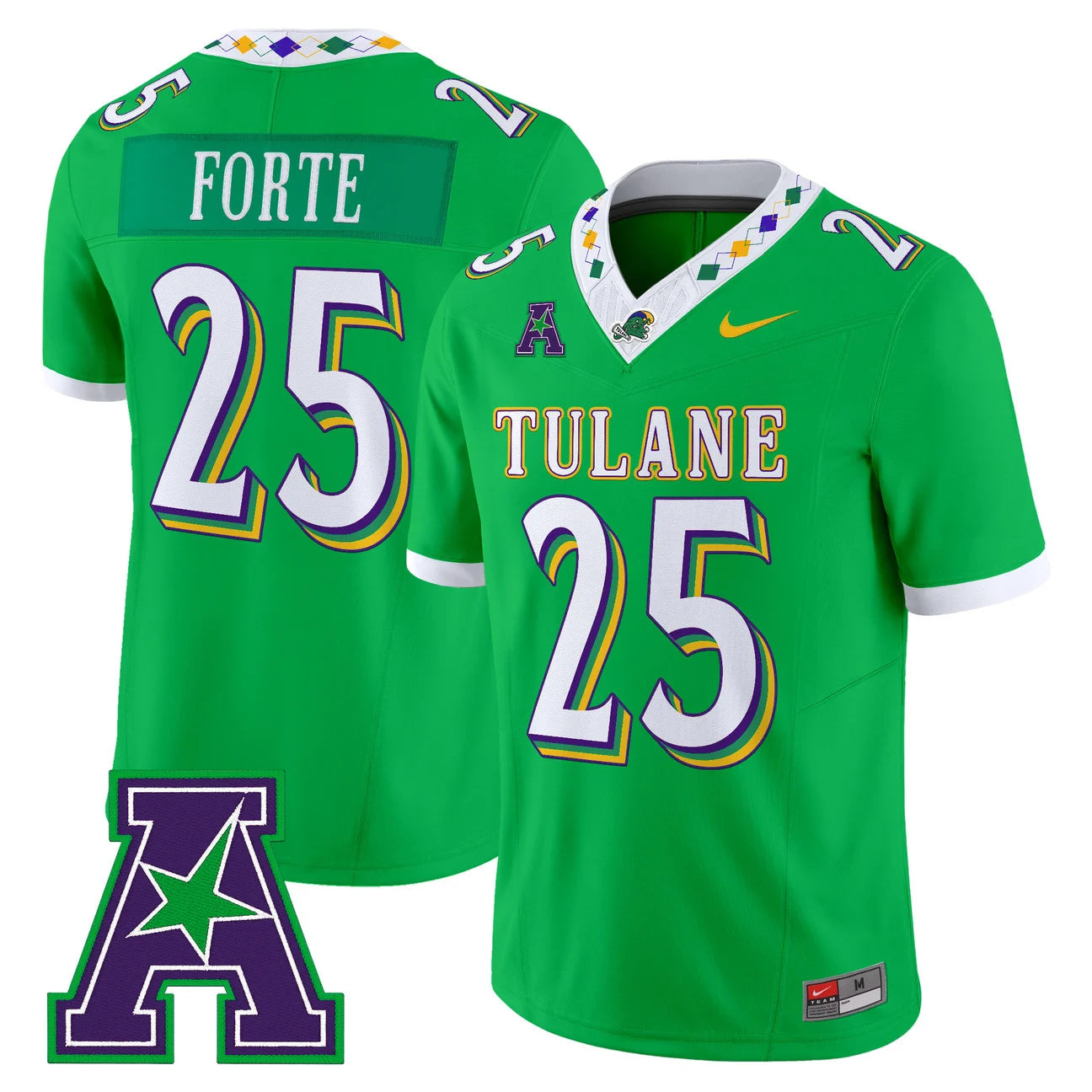 Tulane Green Wave 2026 'City Edition' Vapor Limited Jersey – All Stitched