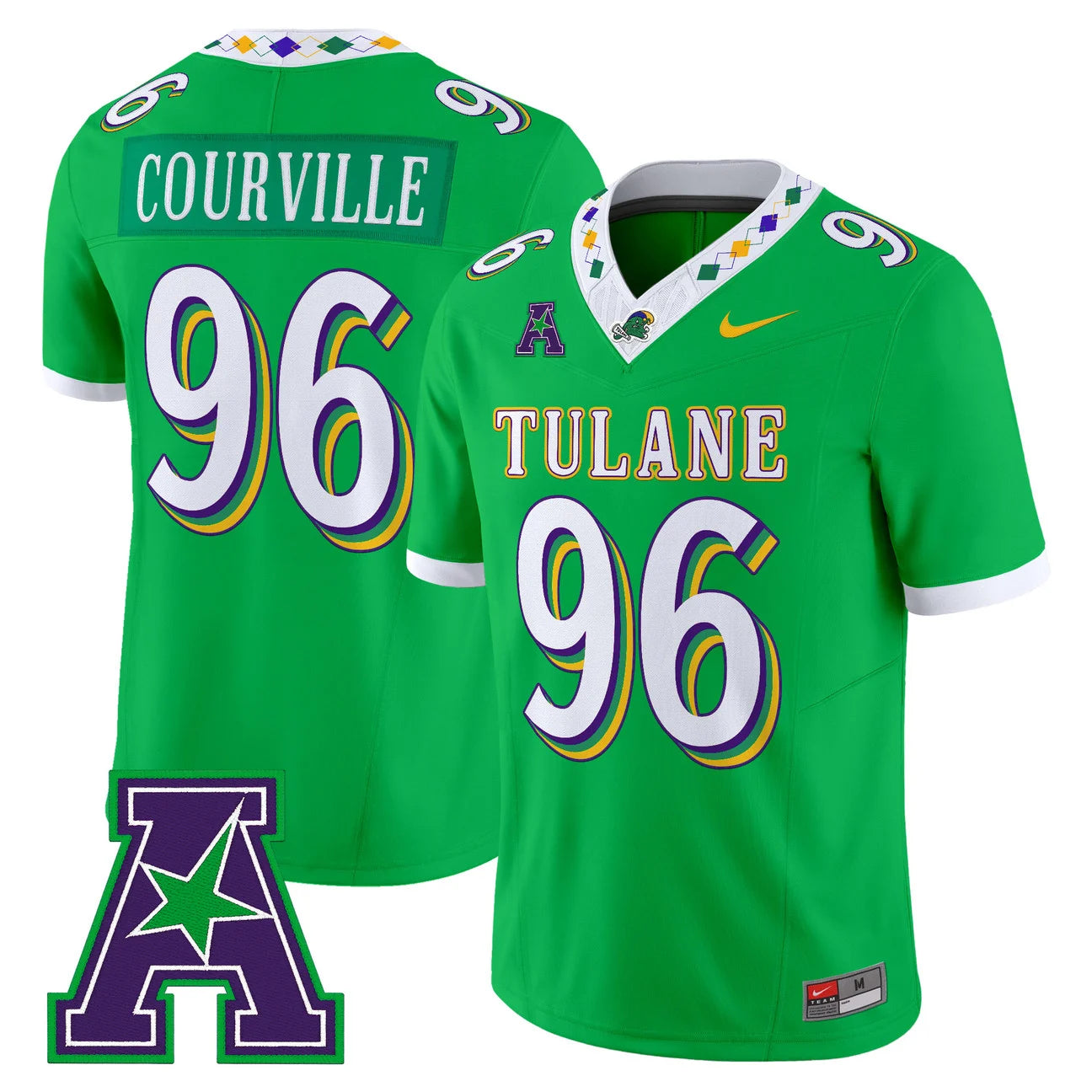 Tulane Green Wave 2026 'City Edition' Vapor Limited Jersey – All Stitched