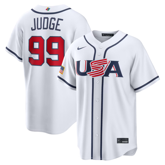 Men‘s 2026 WBC USA Stadium Baseball Jersey – All Stitched