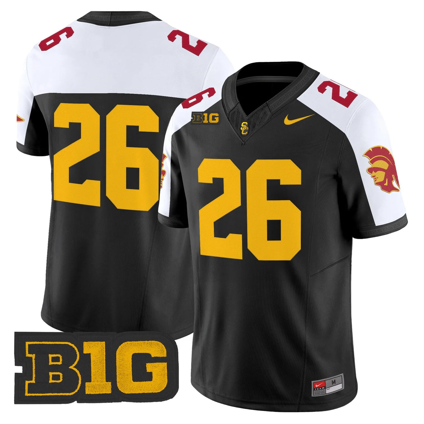 Men's USC Trojans 2026 Vapor Limited Jersey - No Name on Back - All Stitched