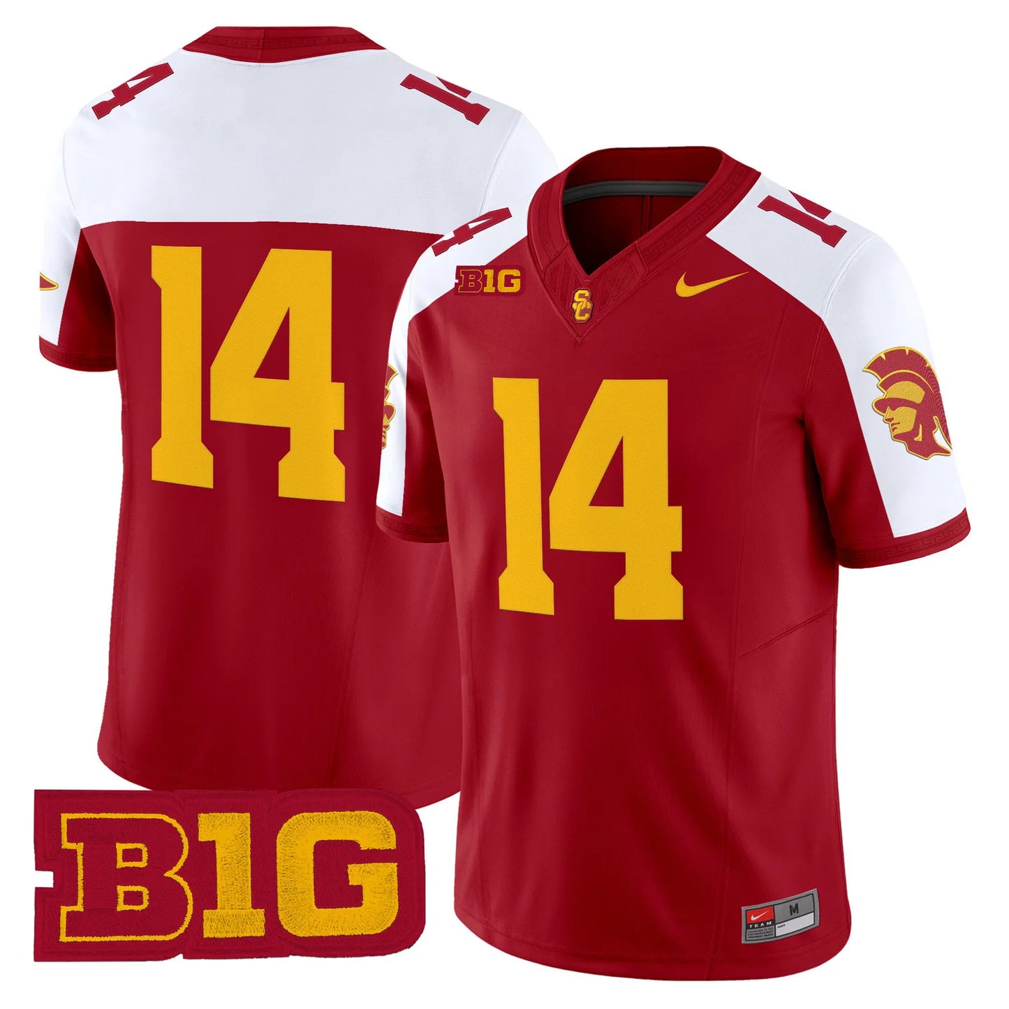 Men's USC Trojans 2026 Vapor Limited Jersey - No Name on Back - All Stitched