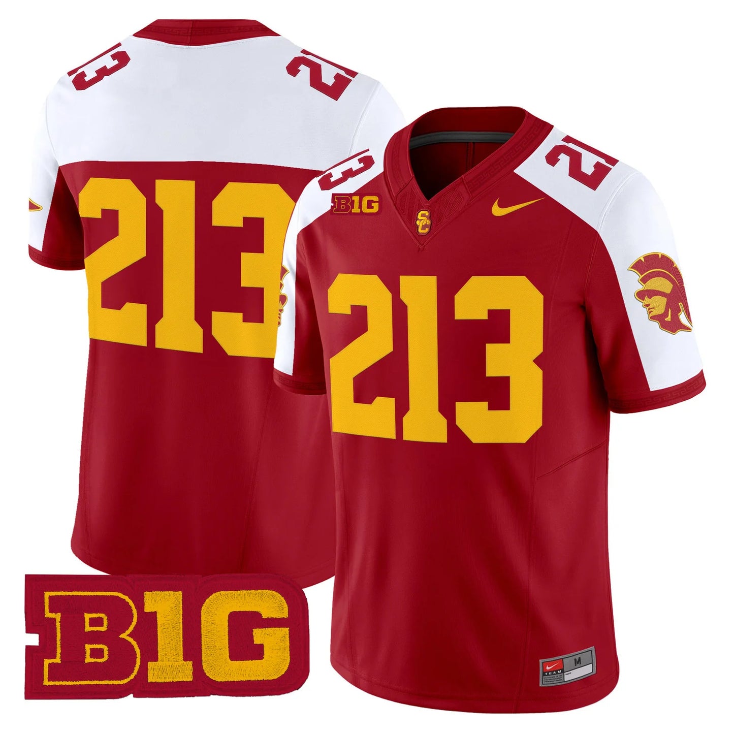 Men's USC Trojans 2026 Vapor Limited Jersey - No Name on Back - All Stitched