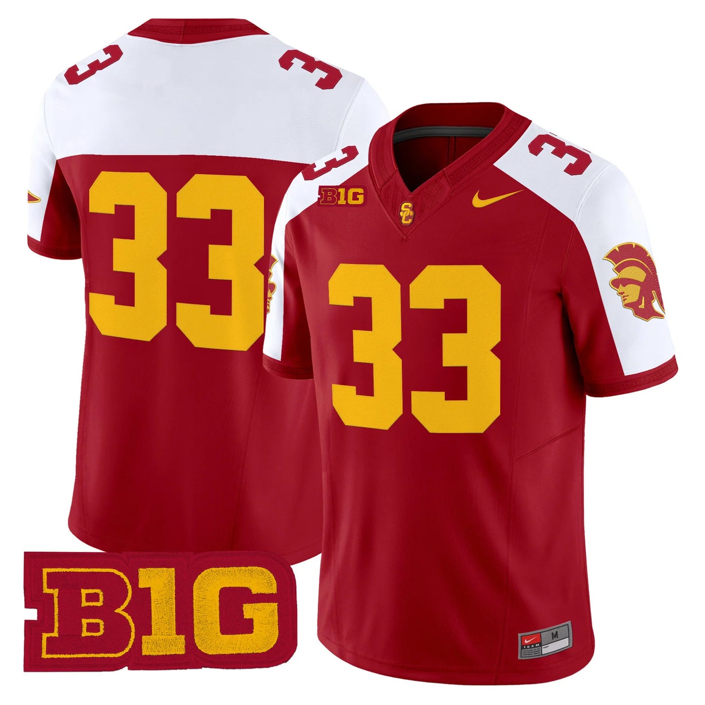 Men's USC Trojans 2026 Vapor Limited Jersey - No Name on Back - All Stitched
