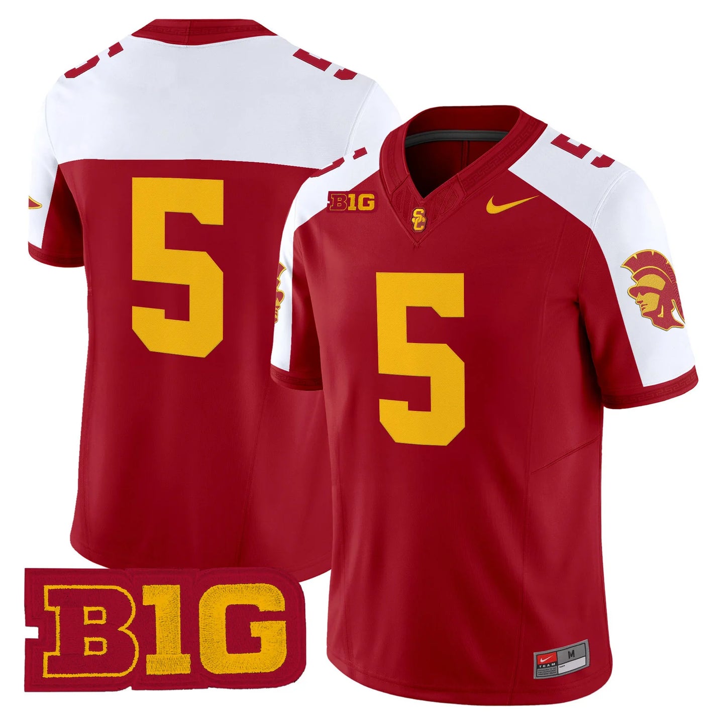 Men's USC Trojans 2026 Vapor Limited Jersey - No Name on Back - All Stitched