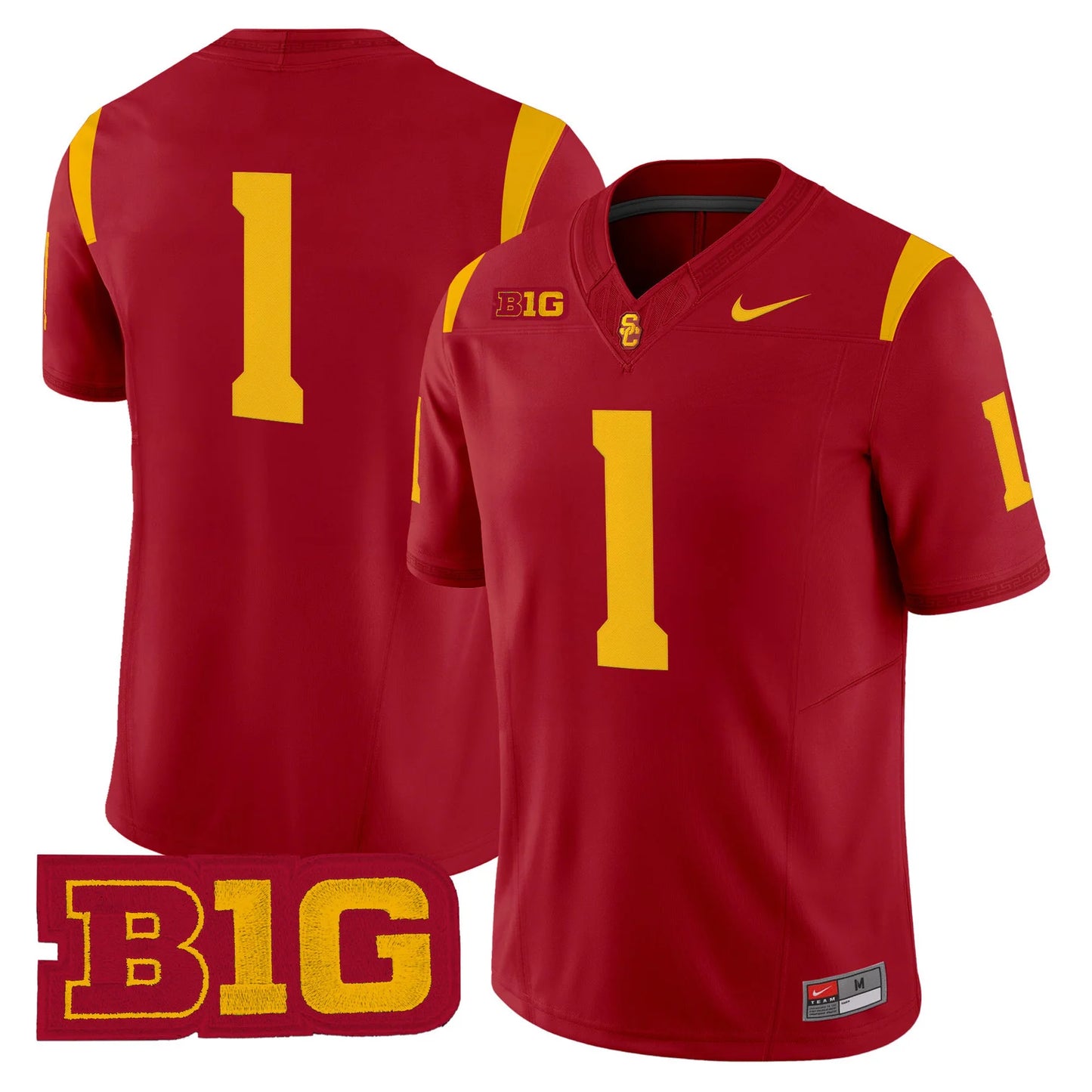 Men's USC Trojans 2026 Vapor Limited Jersey - No Name on Back - All Stitched