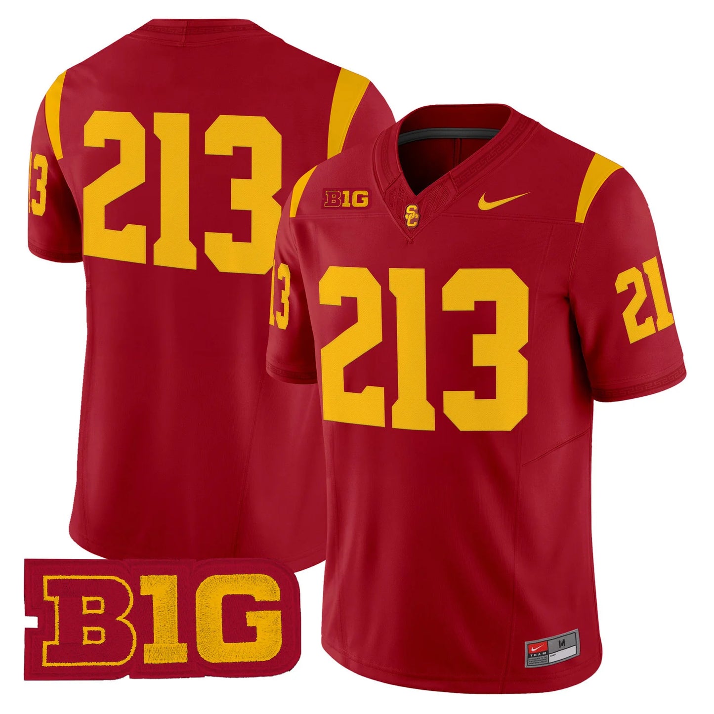 Men's USC Trojans 2026 Vapor Limited Jersey - No Name on Back - All Stitched