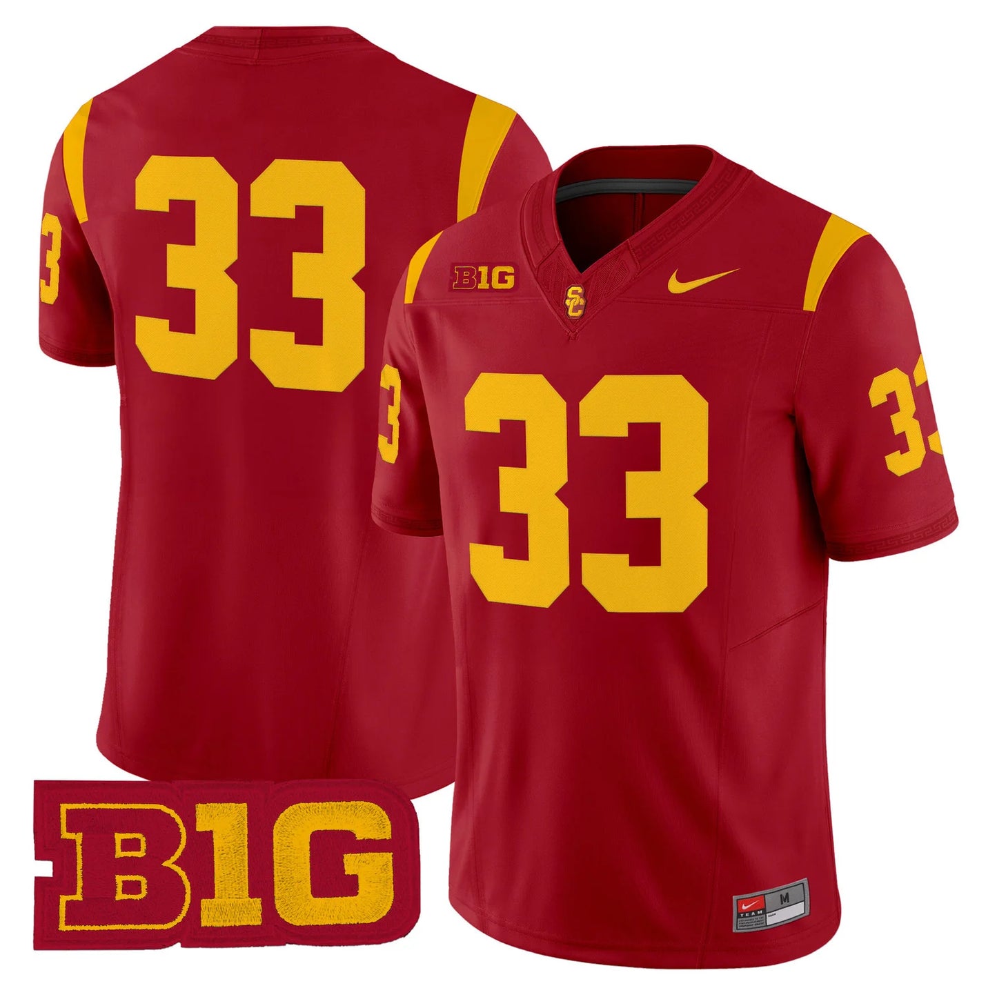 Men's USC Trojans 2026 Vapor Limited Jersey - No Name on Back - All Stitched