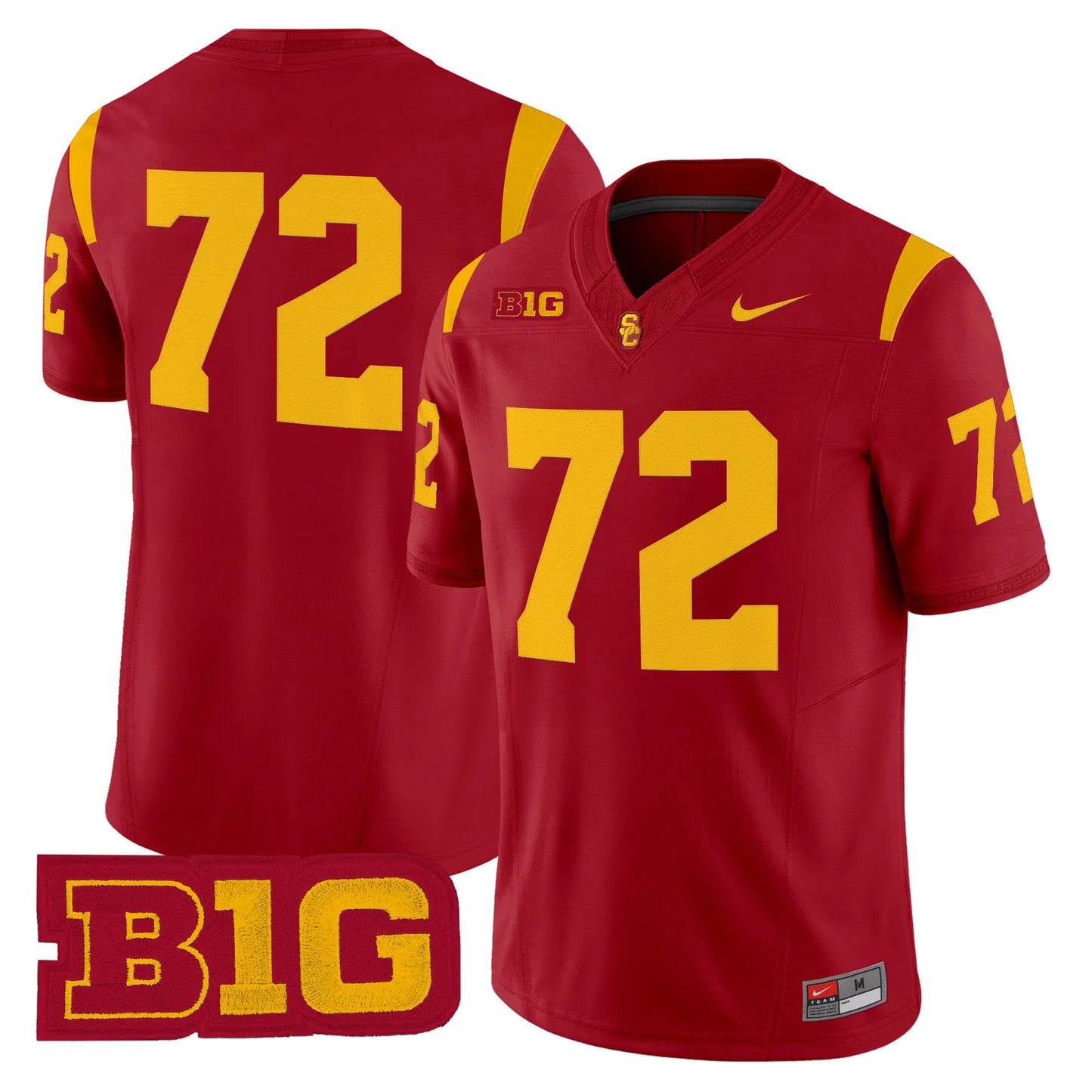 Men's USC Trojans 2026 Vapor Limited Jersey - No Name on Back - All Stitched