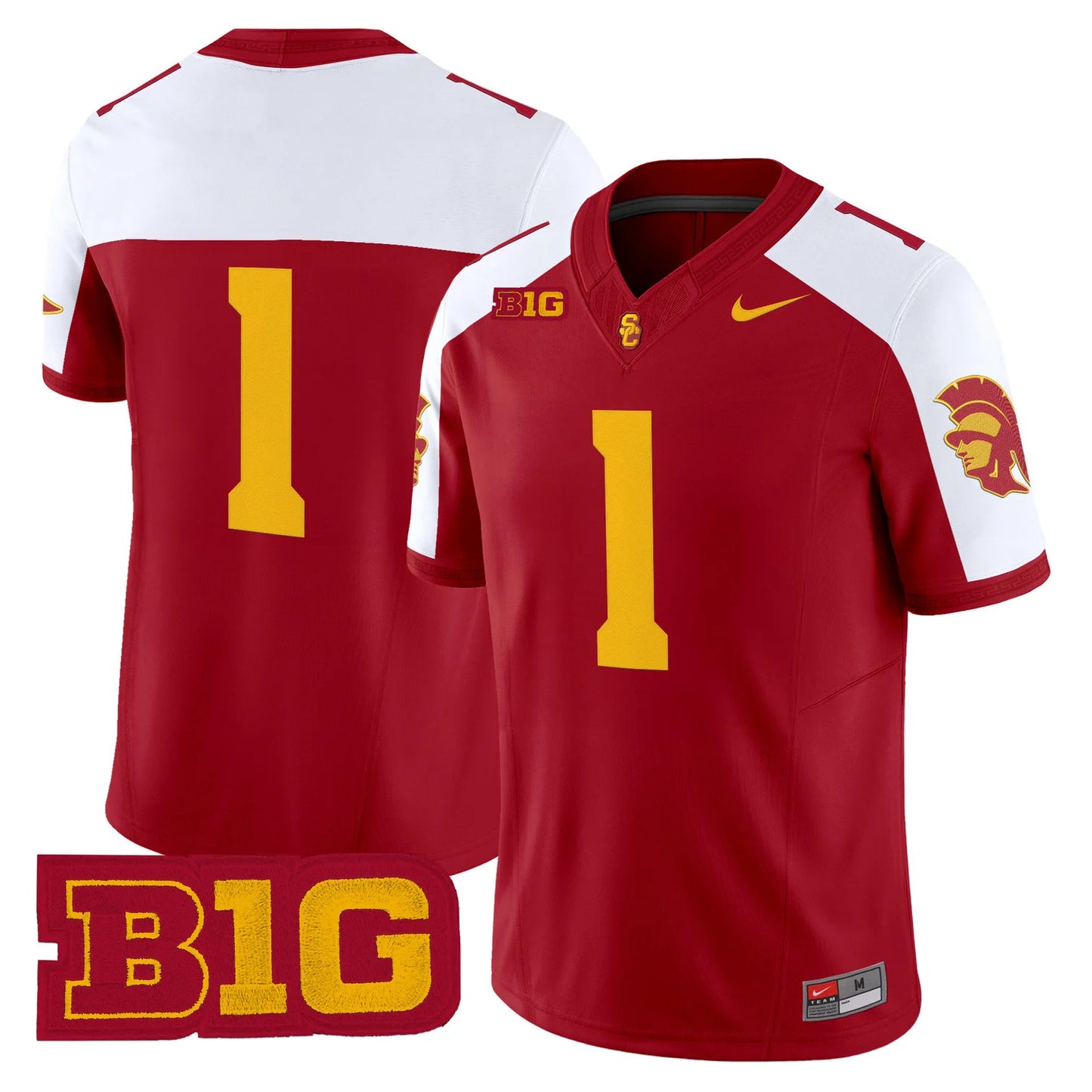 Men's USC Trojans 2026 Vapor Limited Jersey - No Name on Back - All Stitched
