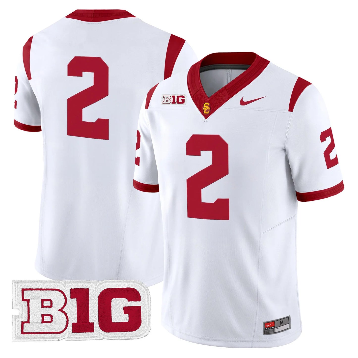 Men's USC Trojans 2026 White Football  Jersey
