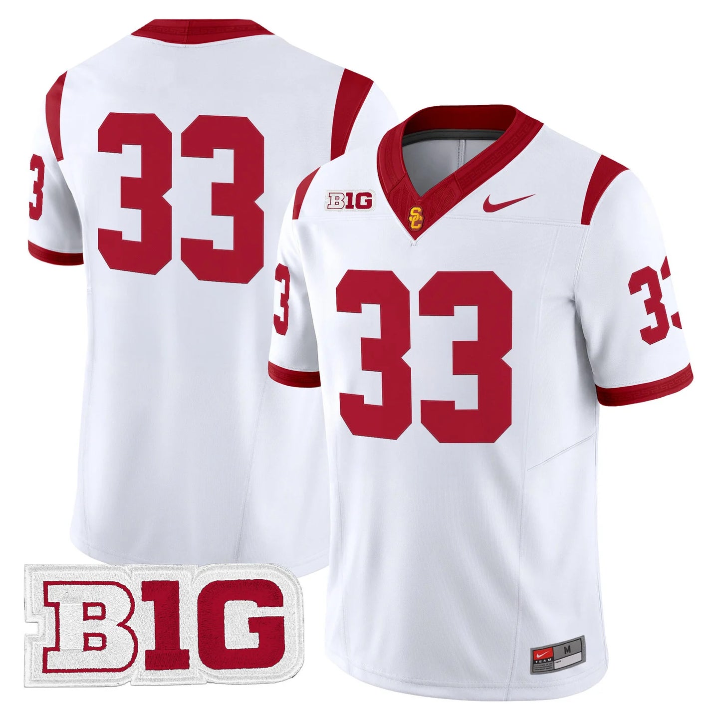 Men's USC Trojans 2026 Vapor Limited Jersey - No Name on Back - All Stitched