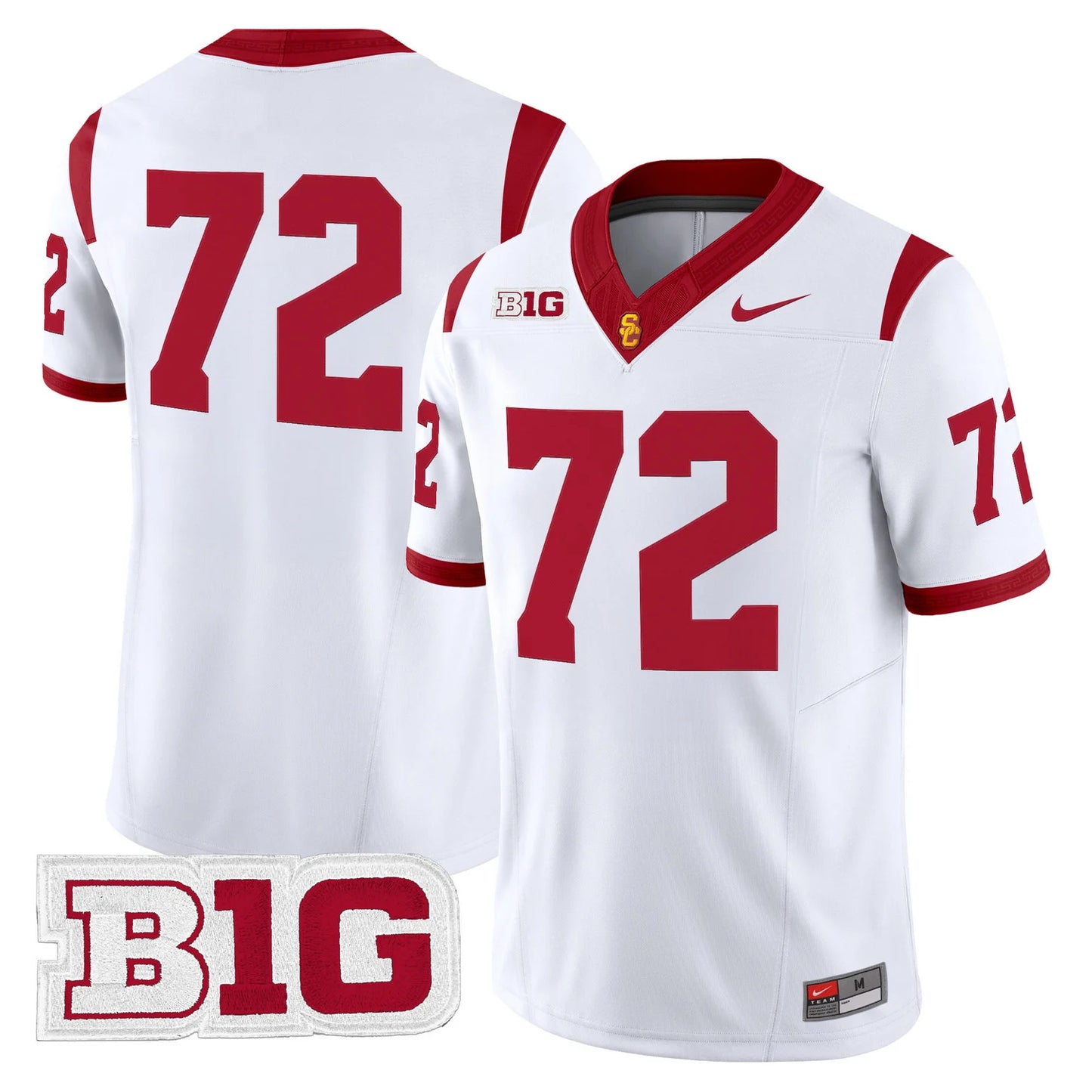 Men's USC Trojans 2026 Vapor Limited Jersey - No Name on Back - All Stitched