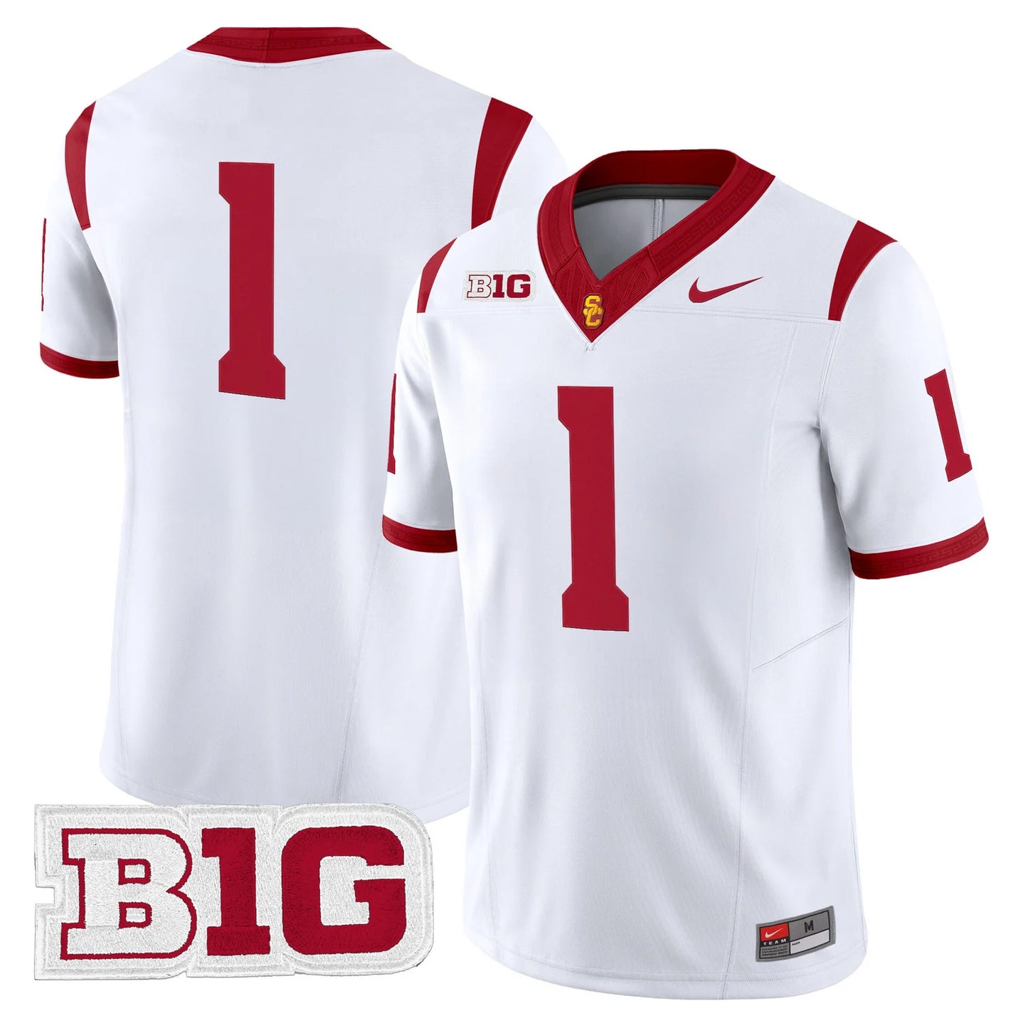 Men's USC Trojans 2026 Vapor Limited Jersey - No Name on Back - All Stitched