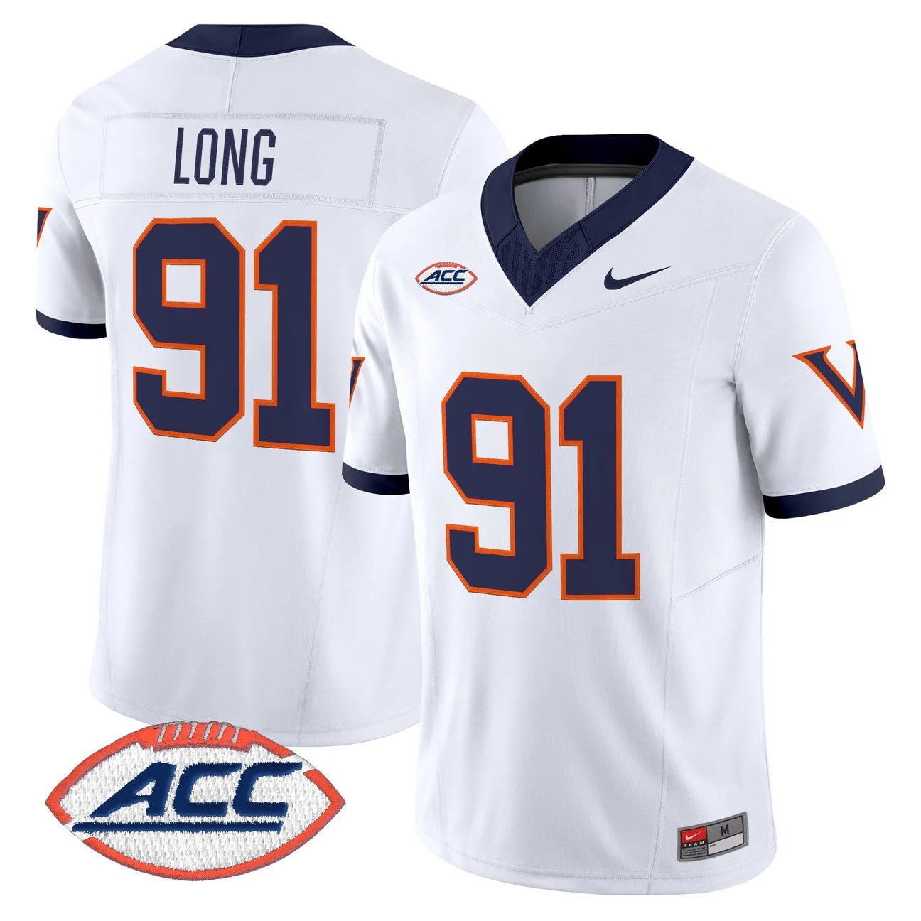 Men's Virginia Cavaliers 1995 Throwbacks Vapor Limited Jersey - All Stitched