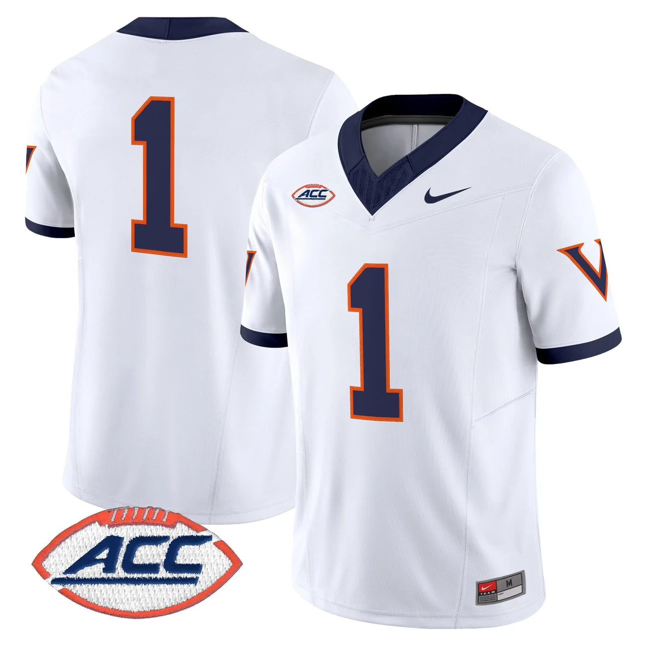 Men's Virginia Cavaliers 1995 Throwbacks Vapor Limited Jersey - All Stitched