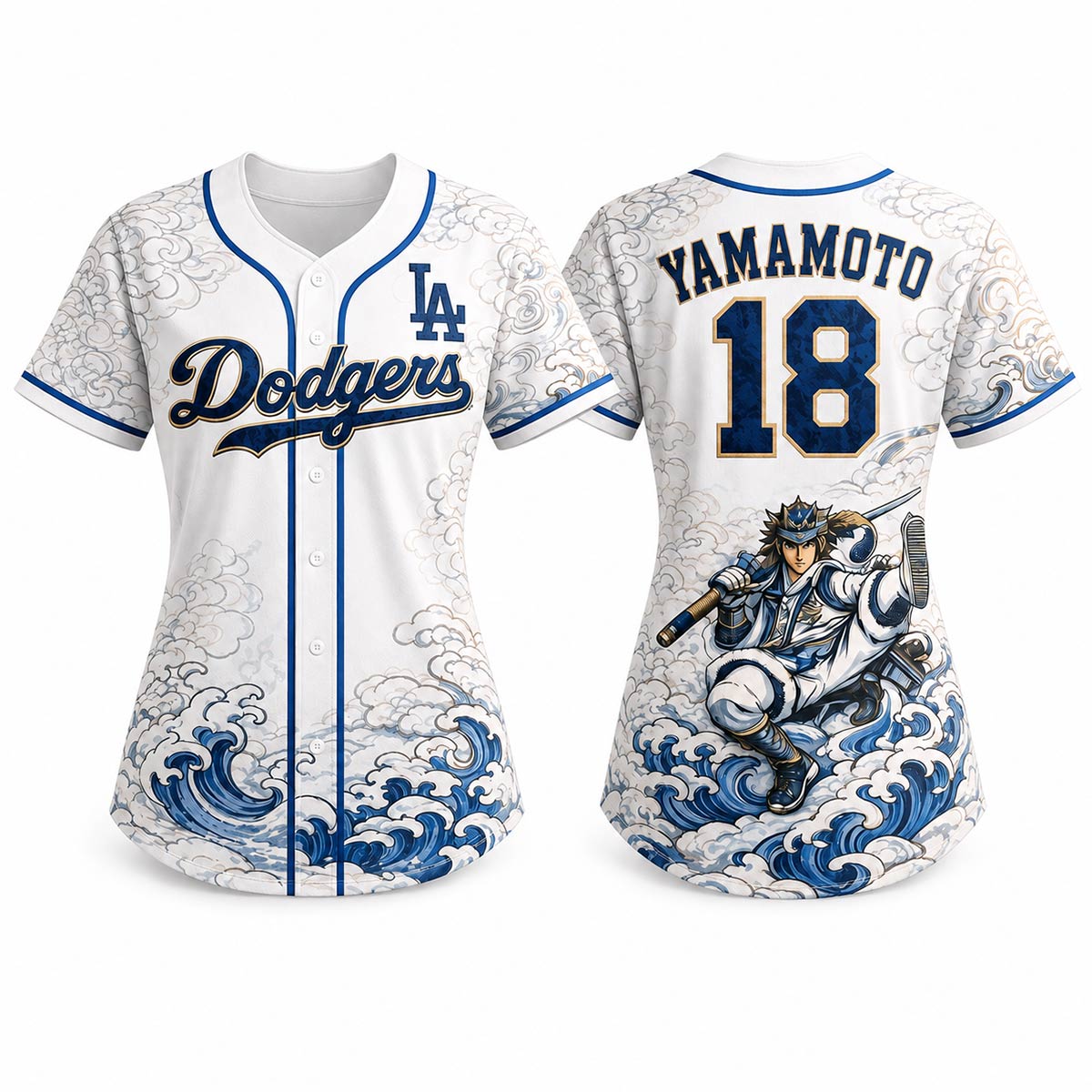 Women's Ohtani Samurai Anime Jersey – All Stitched