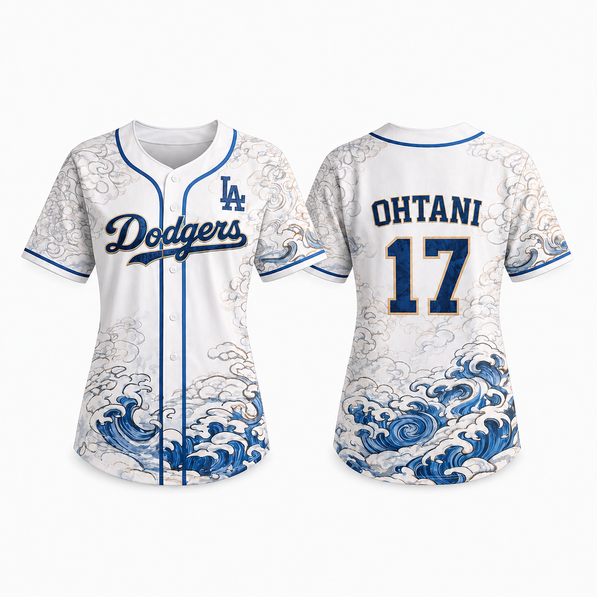 Women's Los Angeles Wave Heritage Baseball Jersey