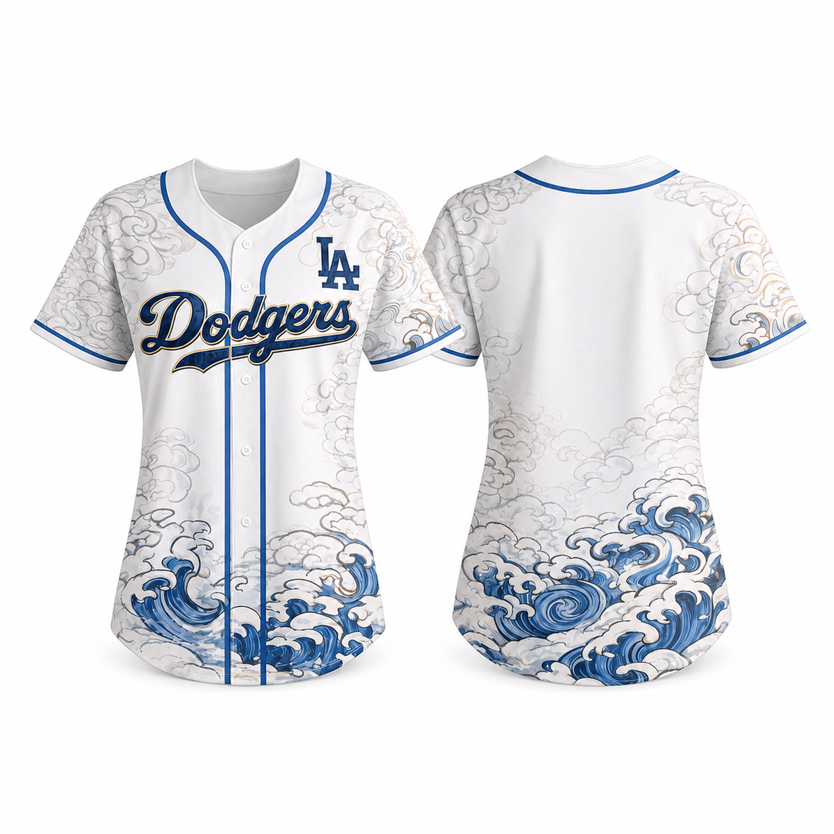 Women's Los Angeles Wave Heritage Team Edition Baseball Jersey