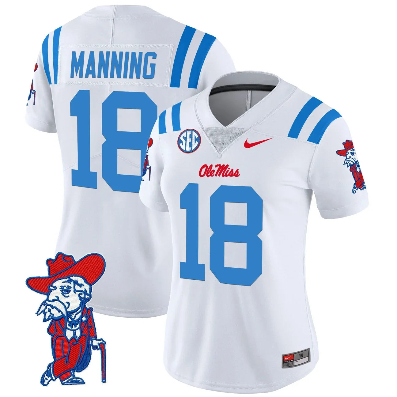 Women's Ole Miss Rebels 2026 Vapor Limited Jersey V2 - All Stitched