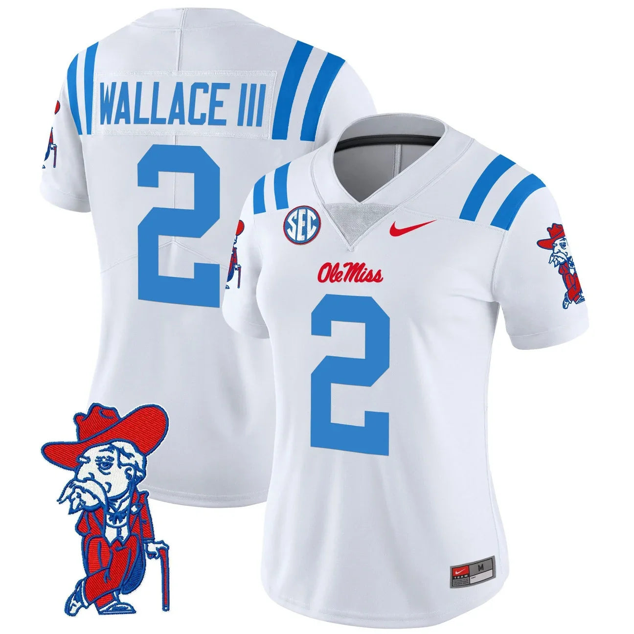 Women's Ole Miss Rebels 2026 Vapor Limited Jersey V2 - All Stitched