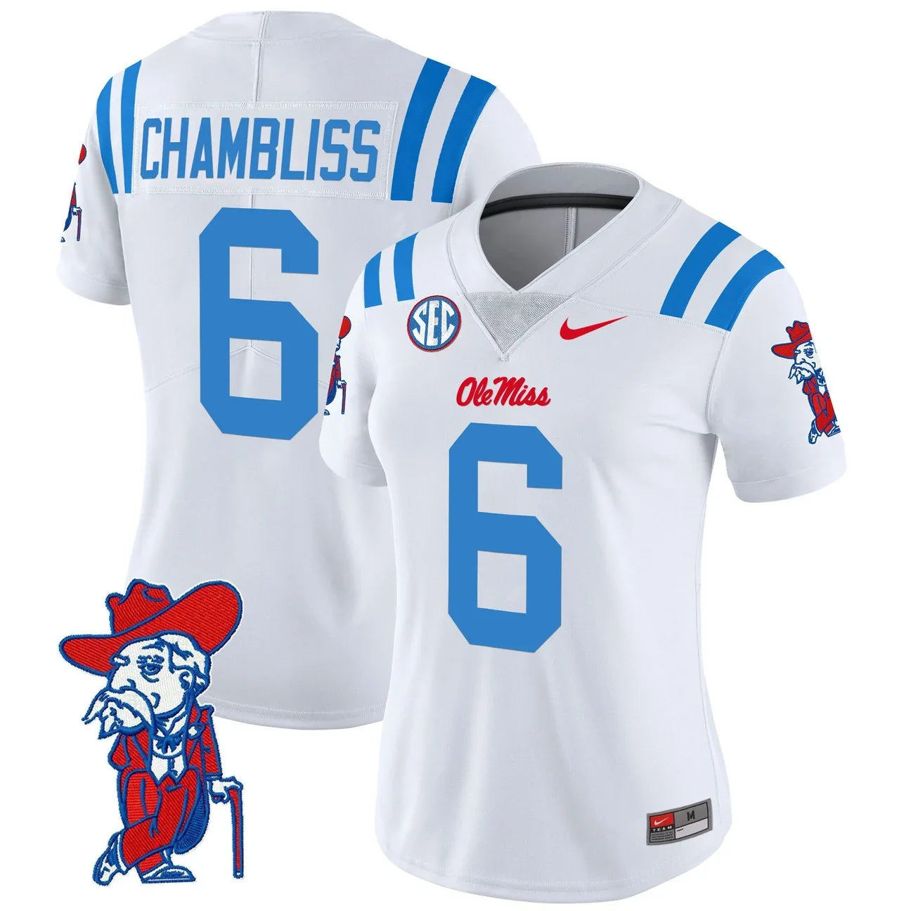 Women's Ole Miss Rebels 2026 Vapor Limited Jersey V2 - All Stitched