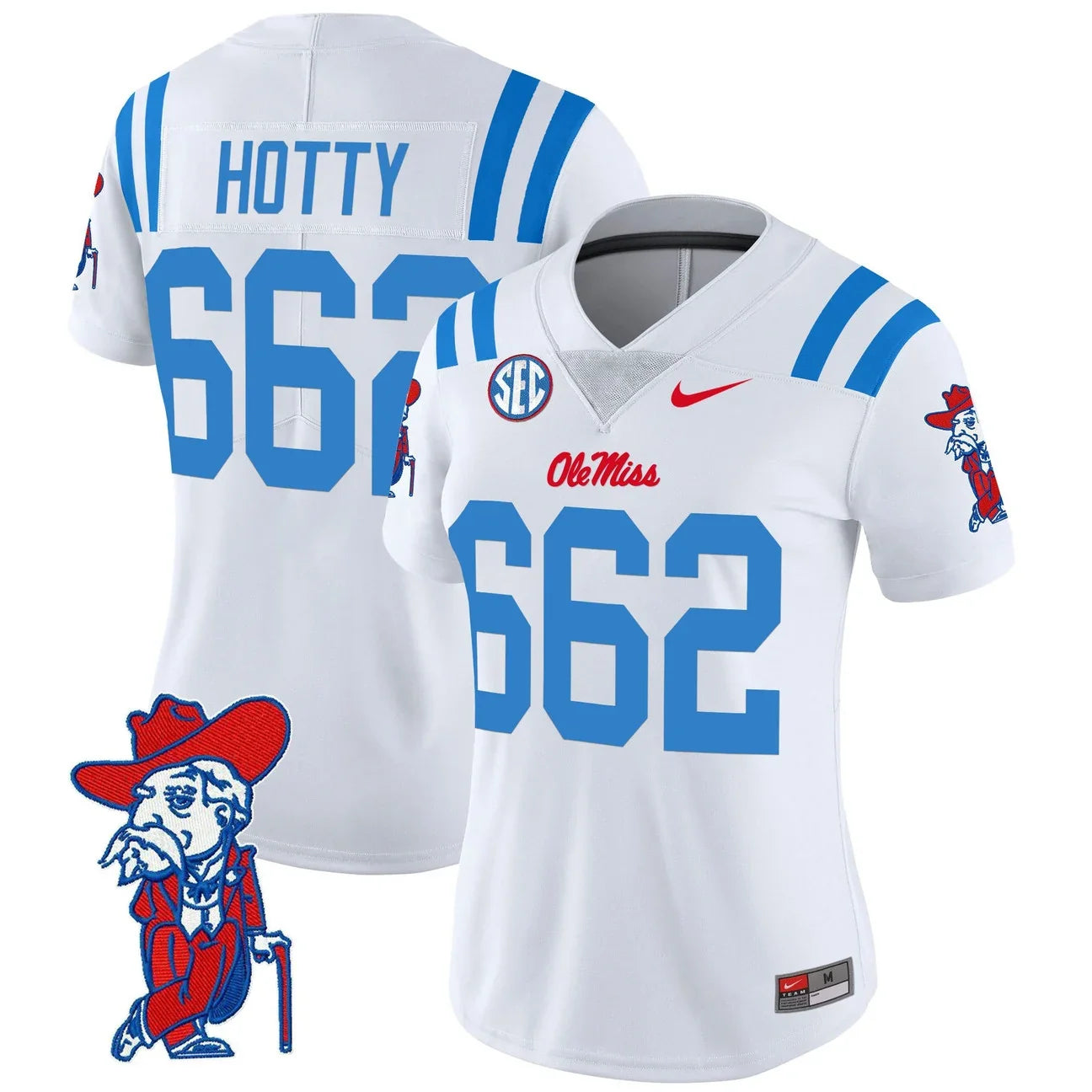 Women's Ole Miss Rebels 2026 Vapor Limited Jersey V2 - All Stitched