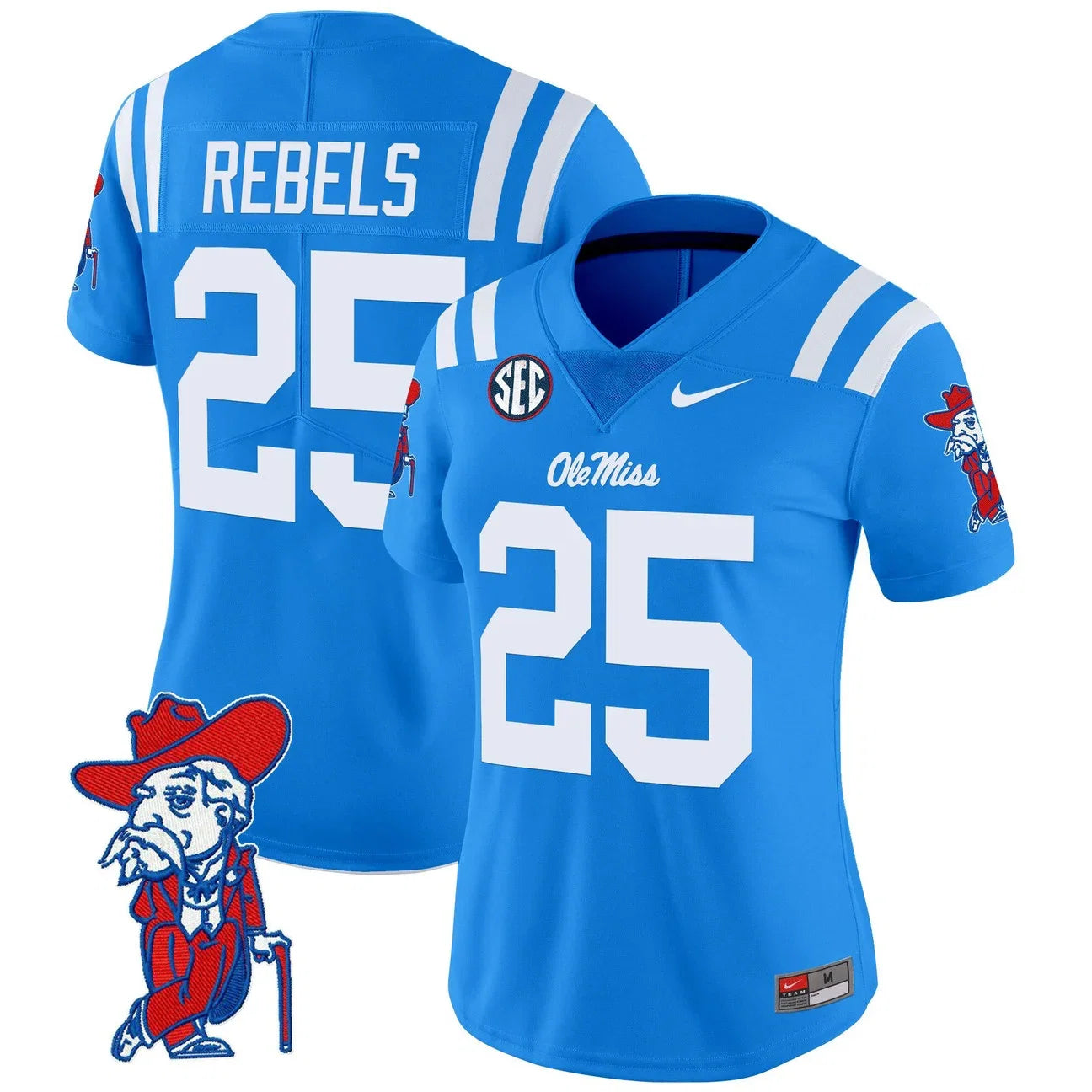 Women's Ole Miss Rebels 2026 Vapor Limited Jersey V2 - All Stitched