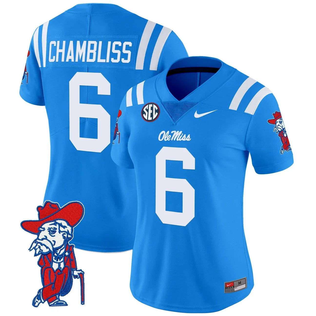 Women's Ole Miss Rebels 2026 Vapor Limited Jersey V2 - All Stitched