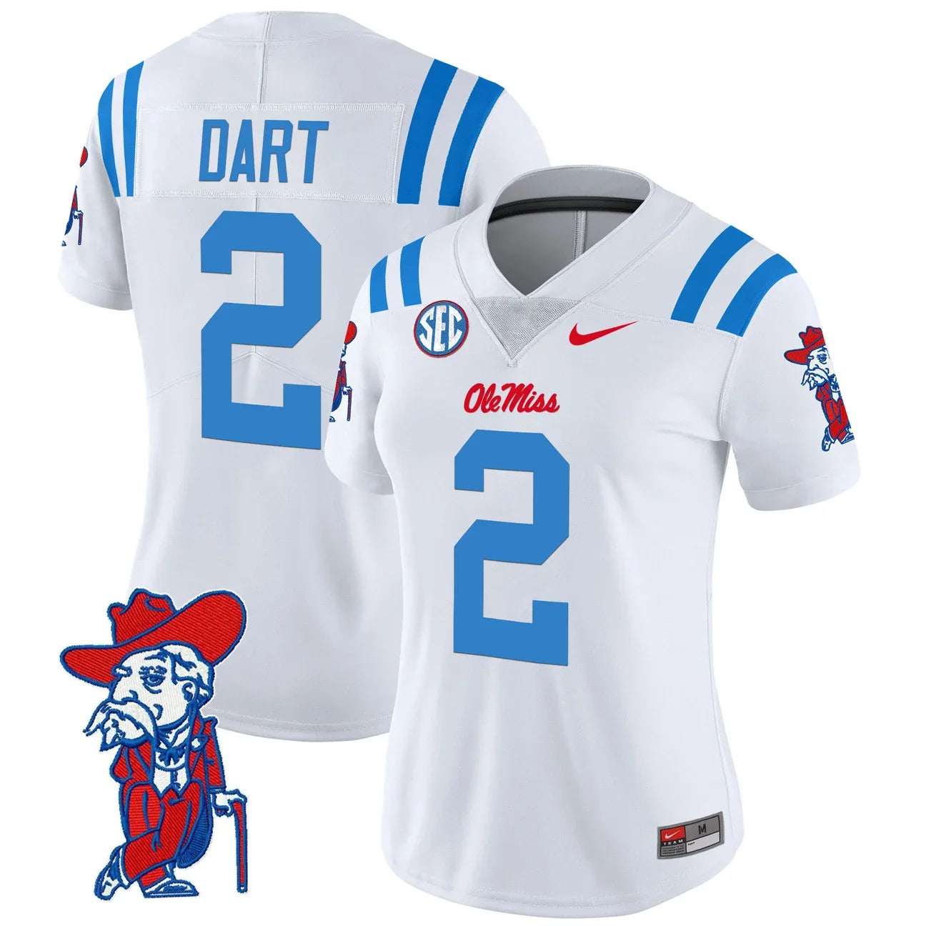 Women's Ole Miss Rebels 2026 Vapor Limited Jersey V2 - All Stitched