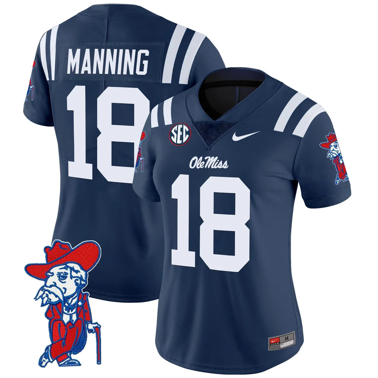 Women's Ole Miss Rebels 2026 Vapor Limited Jersey V2 - All Stitched