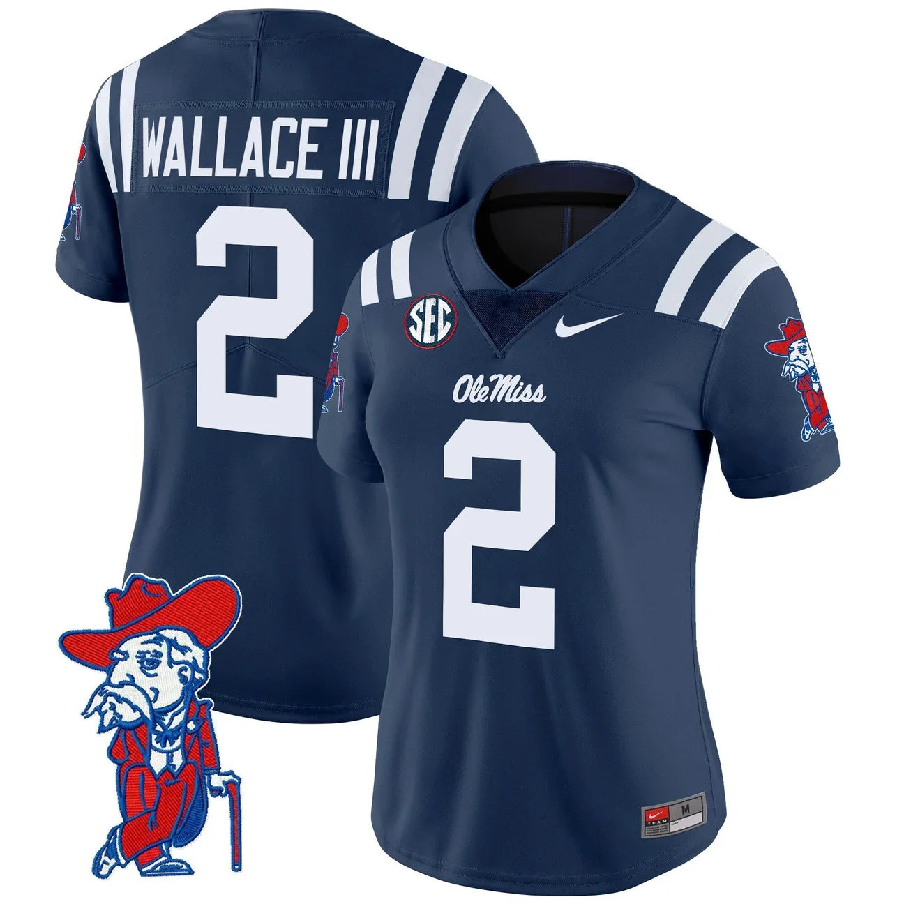 Women's Ole Miss Rebels 2026 Vapor Limited Jersey V2 - All Stitched